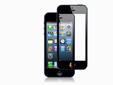 Broken iPhone Screen - Glass - Digitizer Replacement