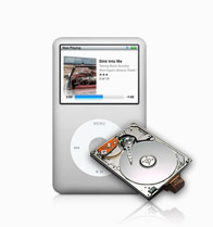 iPod Classic Hard Drive Repair and Replacement